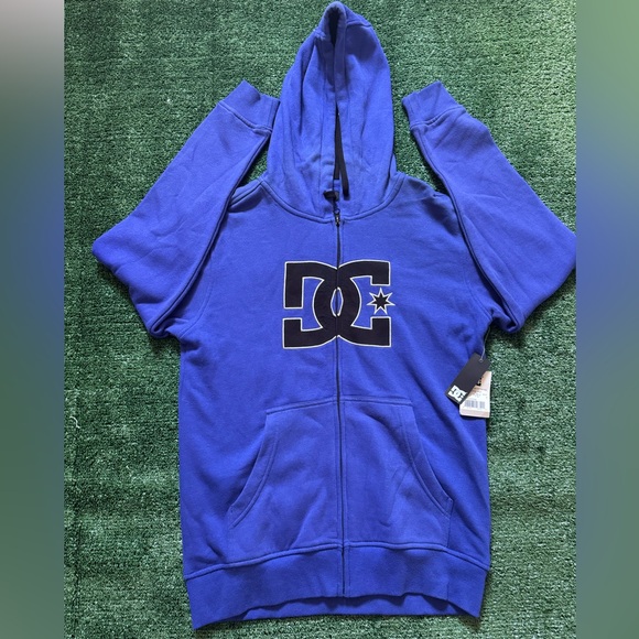 DC Blue (Purple) Hoodie men’s size small - Picture 1 of 6